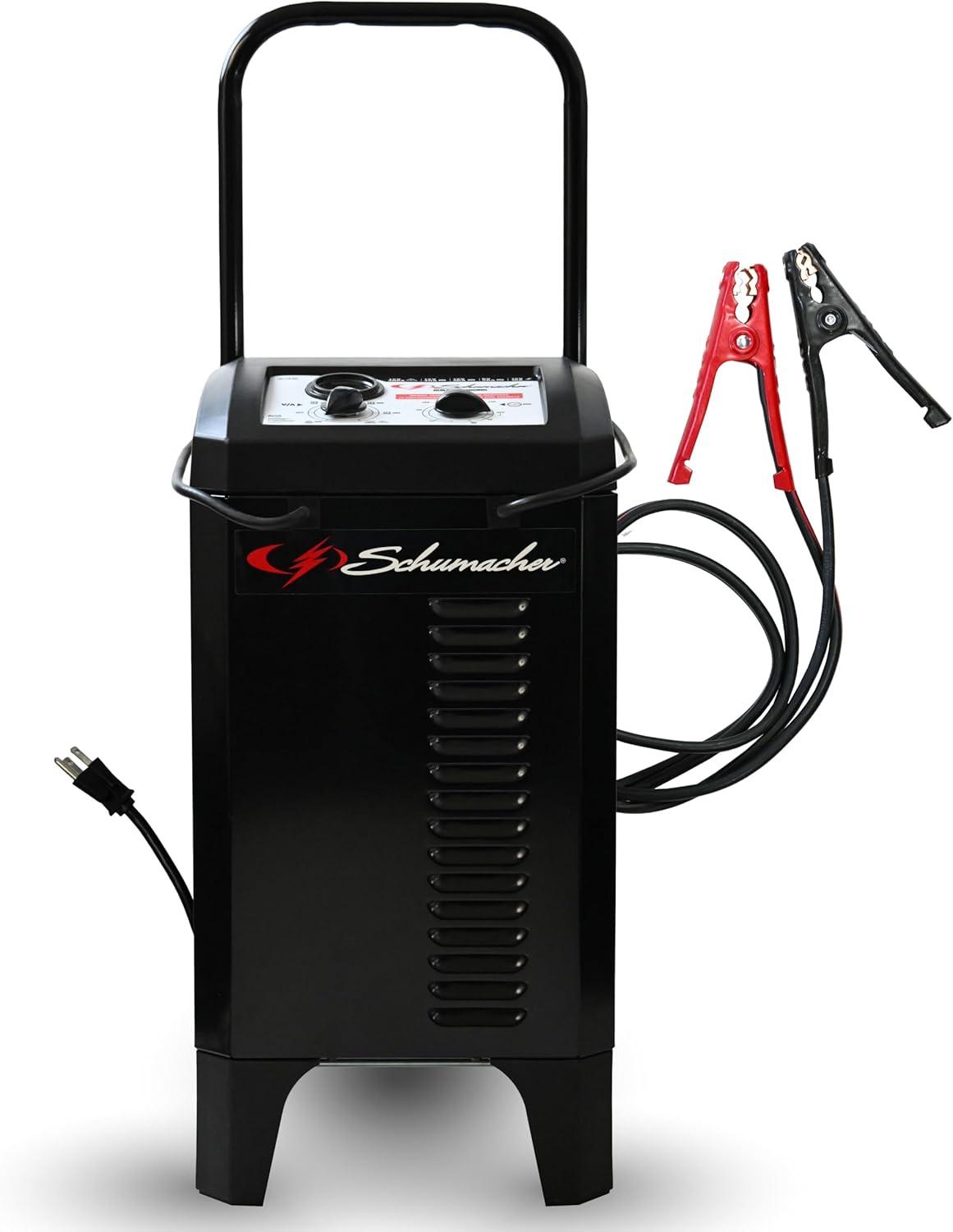 Schumacher 200A Auto Charger Tested: Color Clamps vs. Generic, 40A Boost for Quick Starts