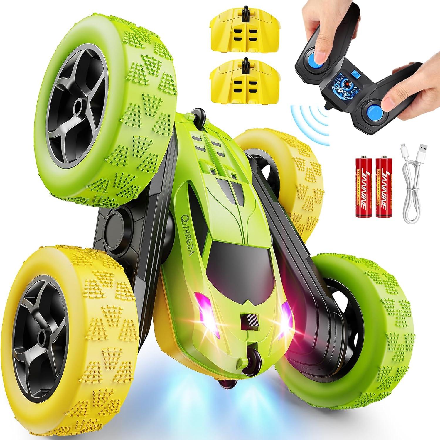 4WD Off-Road RC Car Showdown: Tested for 6-12 Fun (Yellow & Green)