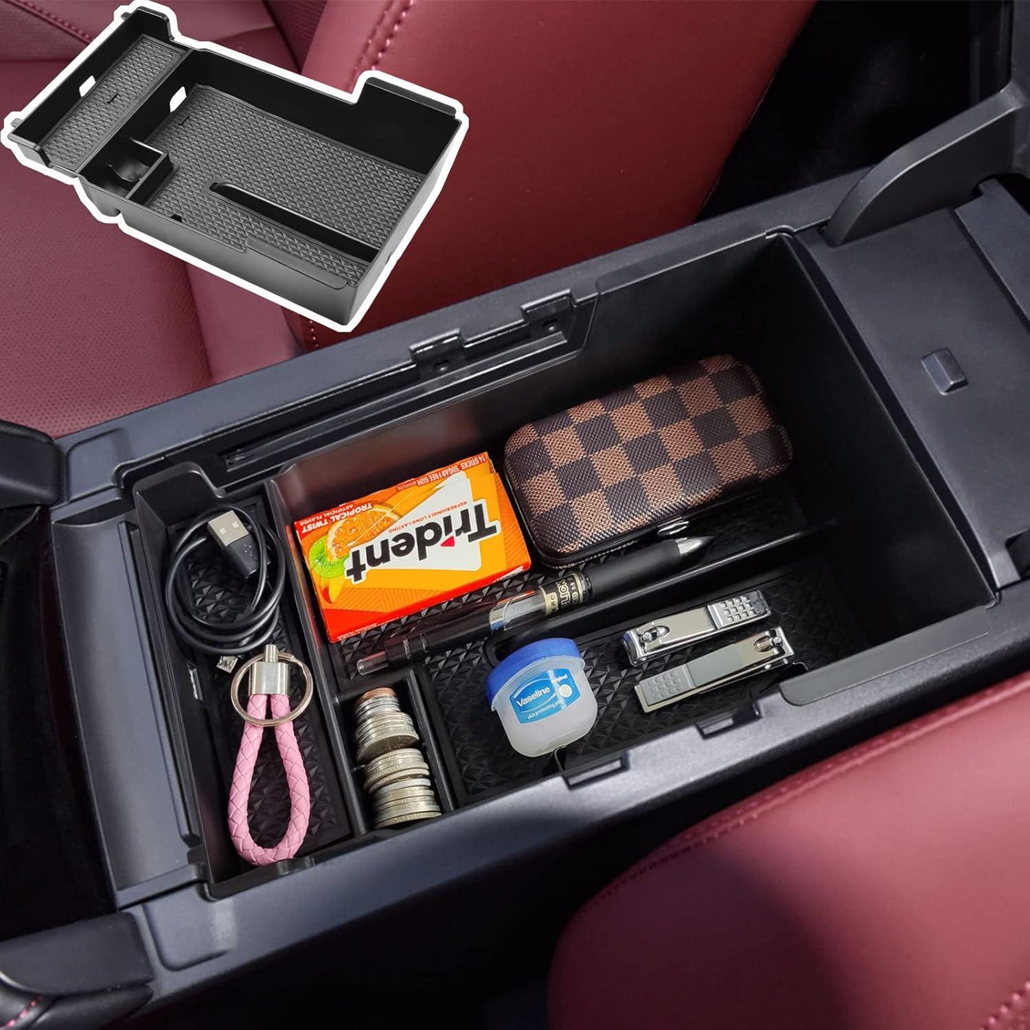 Insert Tray, Armrest Storage, Black Trim: Tested vs Mazda 3 Accessories 2025-2025-Surprising Space Mastery