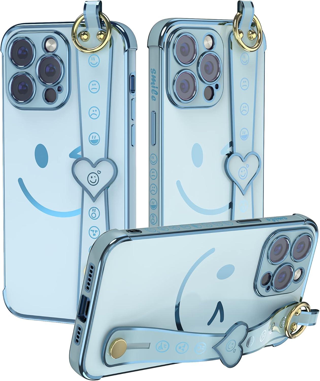 Versus: Wrist Strap vs. Smile Face Cases-iPhone 14 Pro Tested for Trendy Style