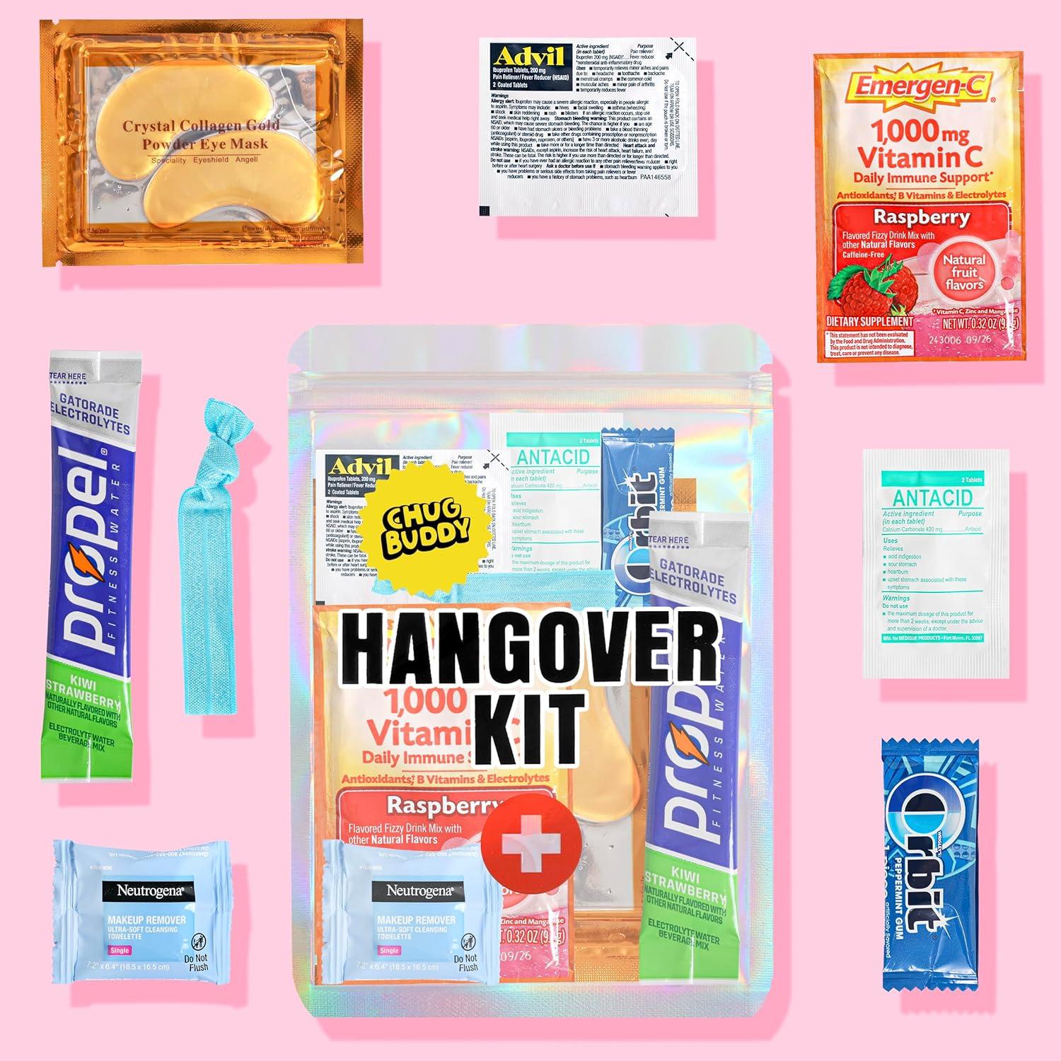 Surprising Hangover Kit Bags: Tested for 21st Birthday & Party Favors