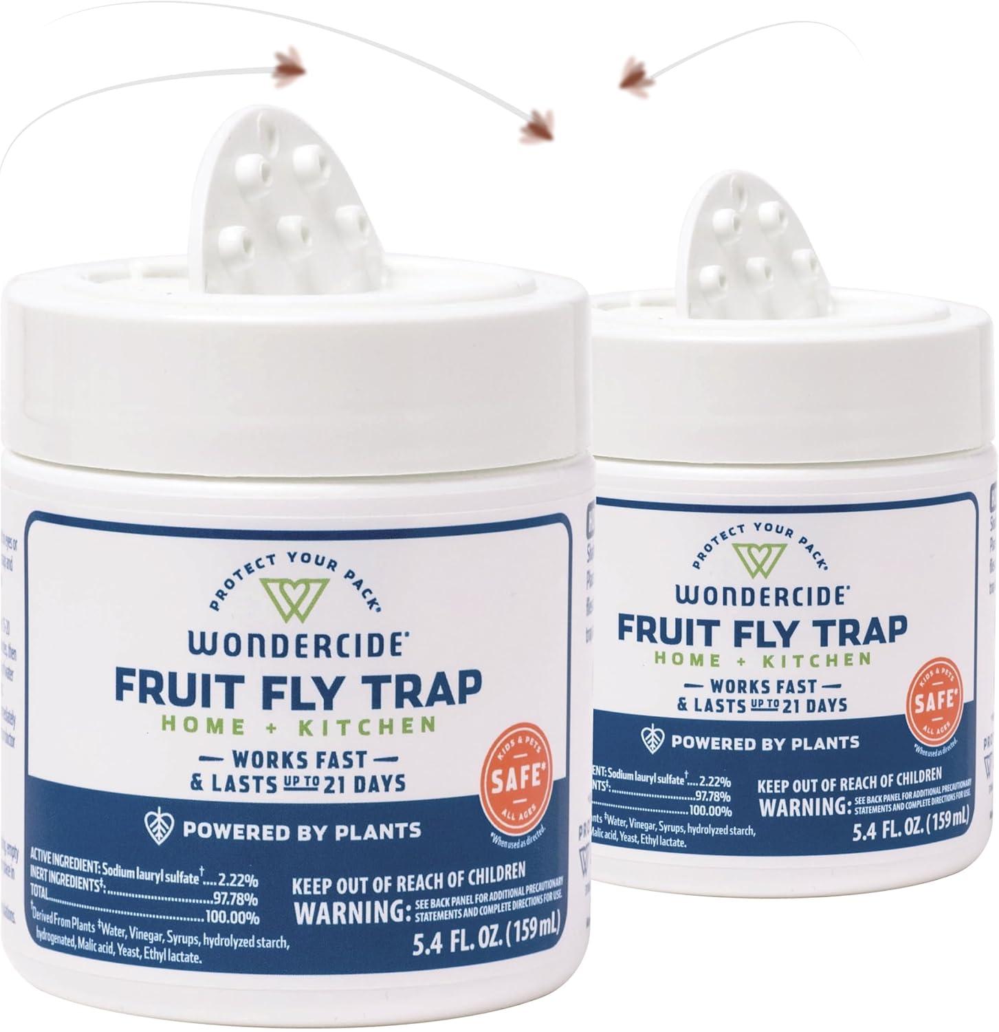Surprising: Wondercide's Plant-Based Tested - Indoor Trap Safe for Pets & 5.4 Oz 2-Pack