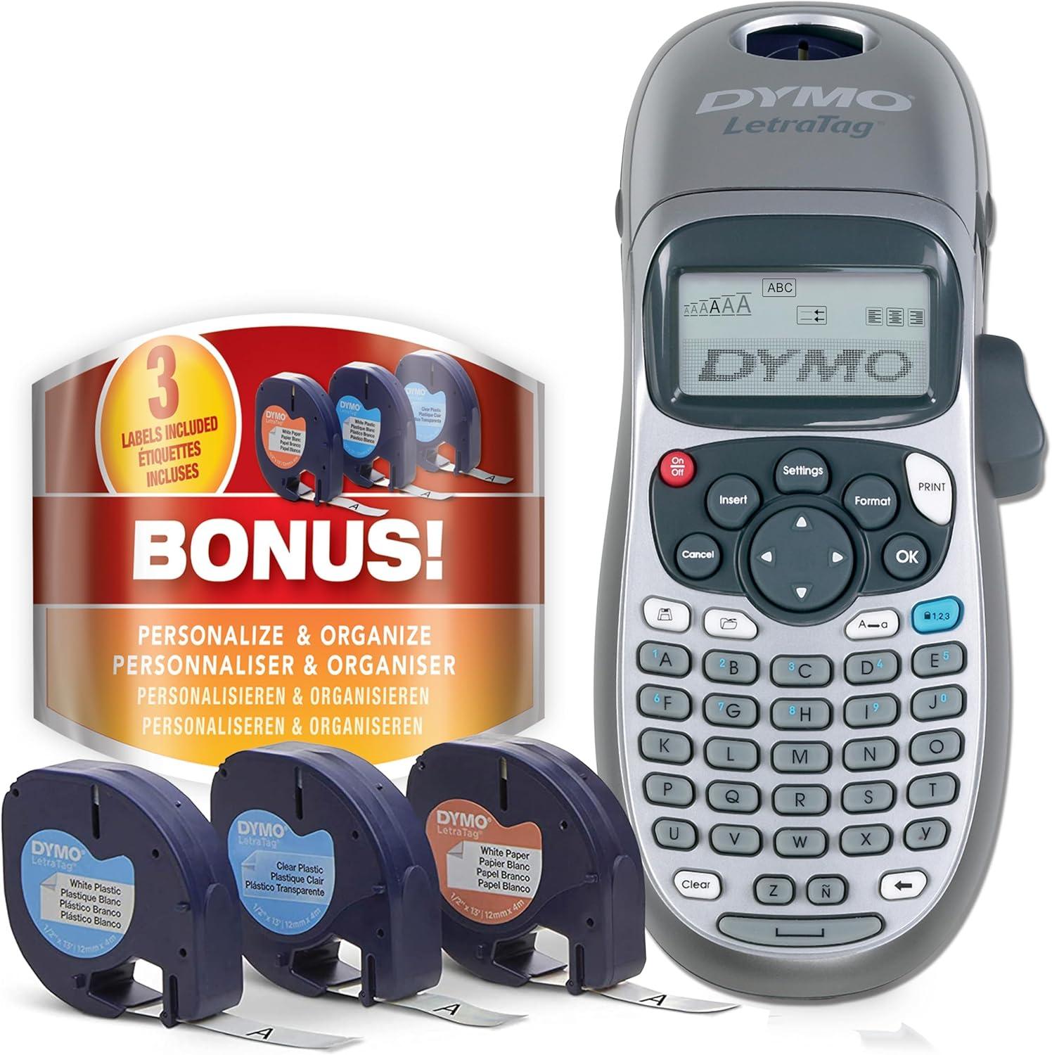 Surprising Insight: DYMO 3-Tape vs LetraTag Handheld-Home & Office Tested