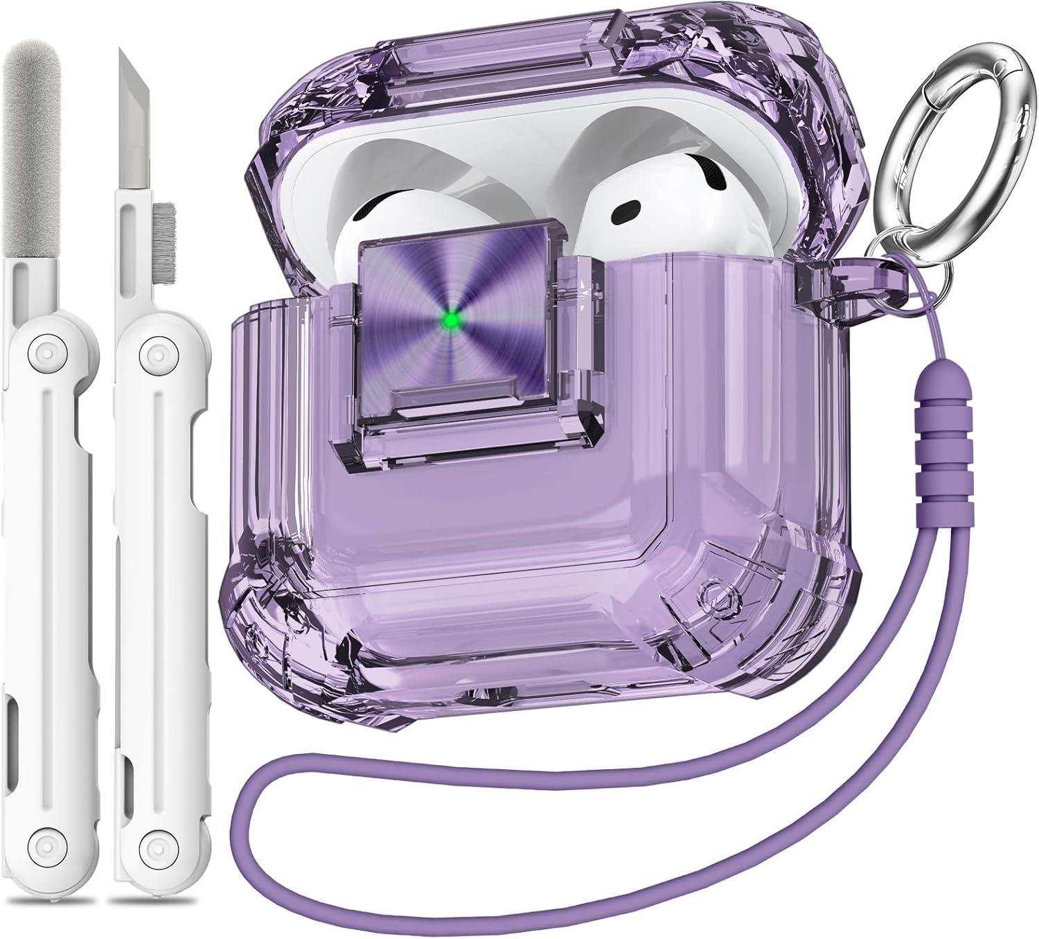 Surprising Safety Insight: Secure AirPods 4 Case with Lock and Keychain