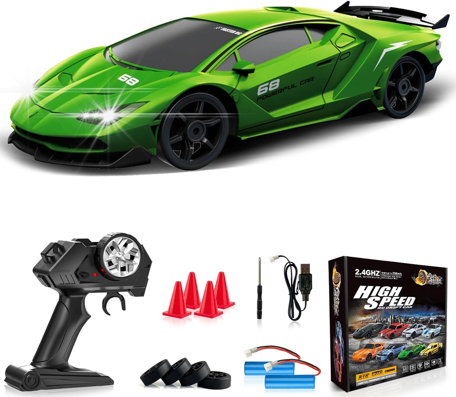 Best Racing Car – Remote Control Car RC Drift Car 2.4GHz 1:24 4WD High ...