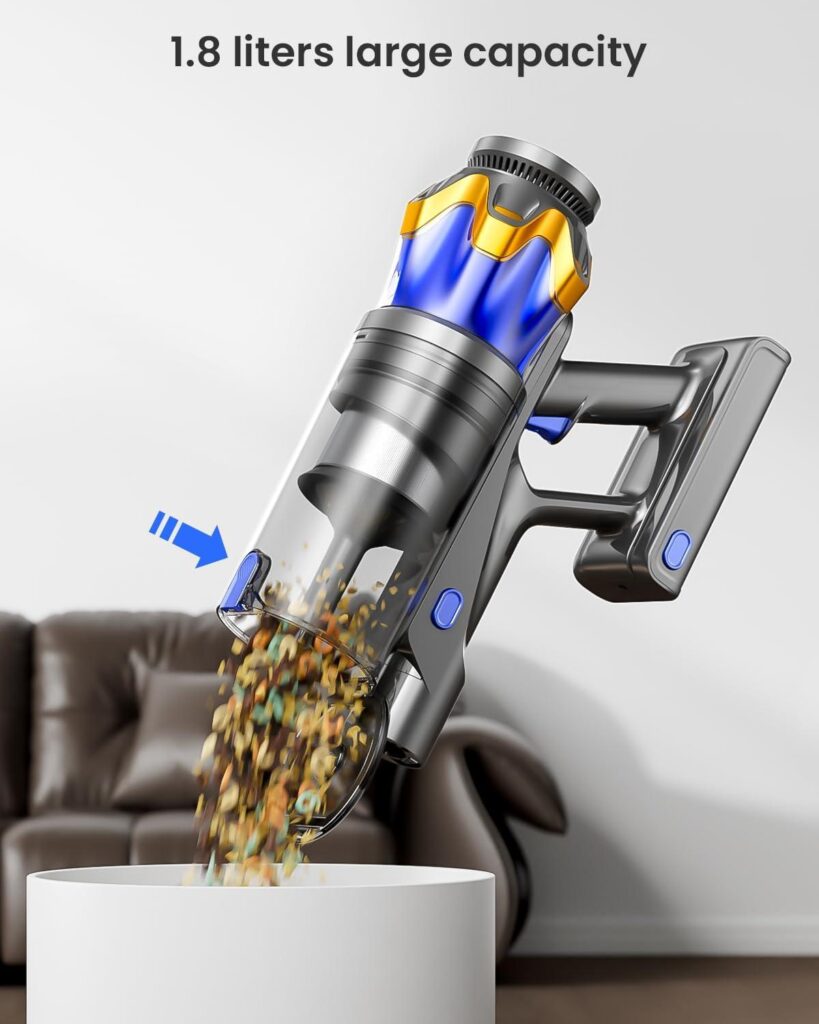 Best Cordless Vacuum – Upgraded 650W 55KPA 70Min Self-Standing Review
