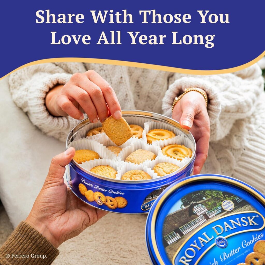 Best Cookie Gift Tin – Royal Dansk Danish Butter Cookies, Premium Assorted Cookies, 12 oz Review