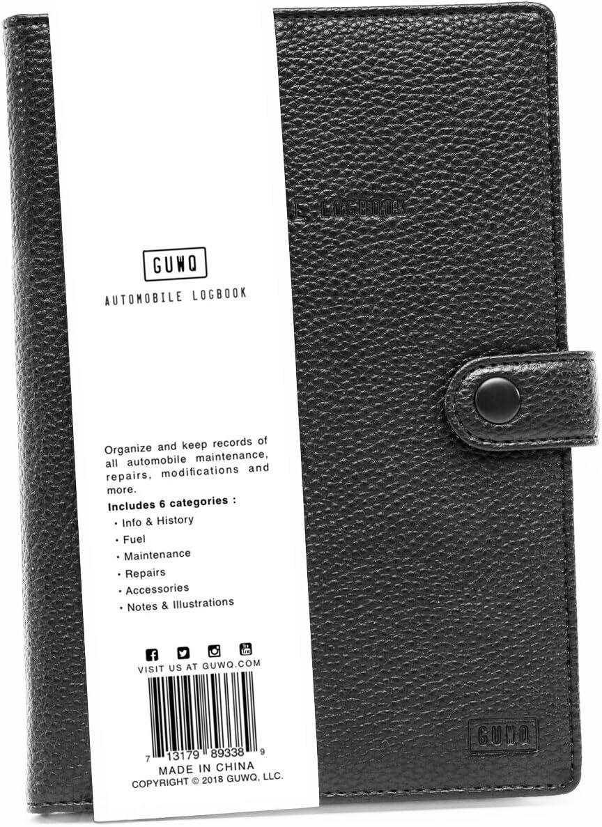 Gas Mileage Log Versus Expenses: Faux Leather Maintenance Book Showdown!