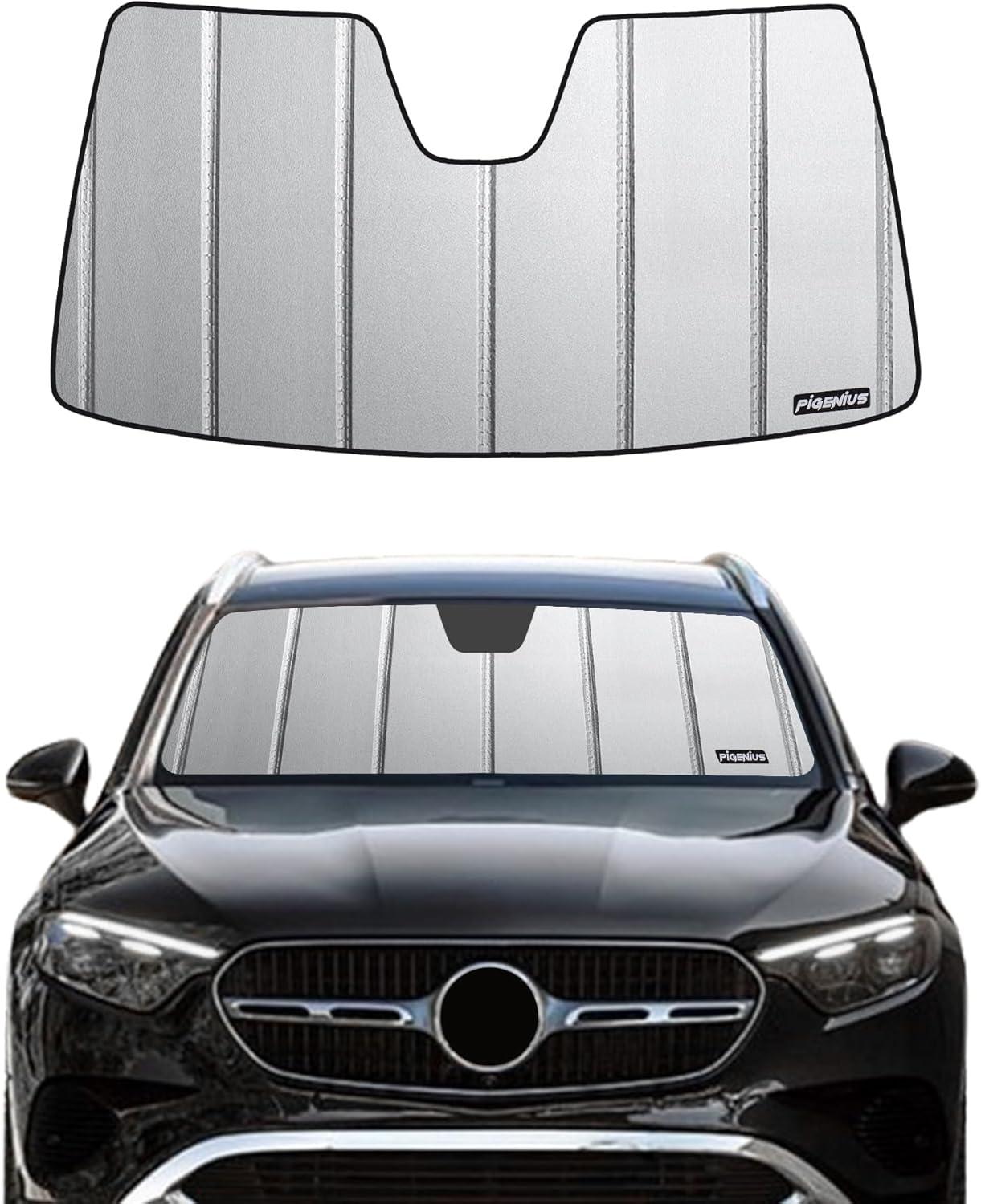 Mercedes GLE/GLS Sunshowdown: tested custom shade, sleek cutouts, 2020-25... Safe, stylish summer choice!