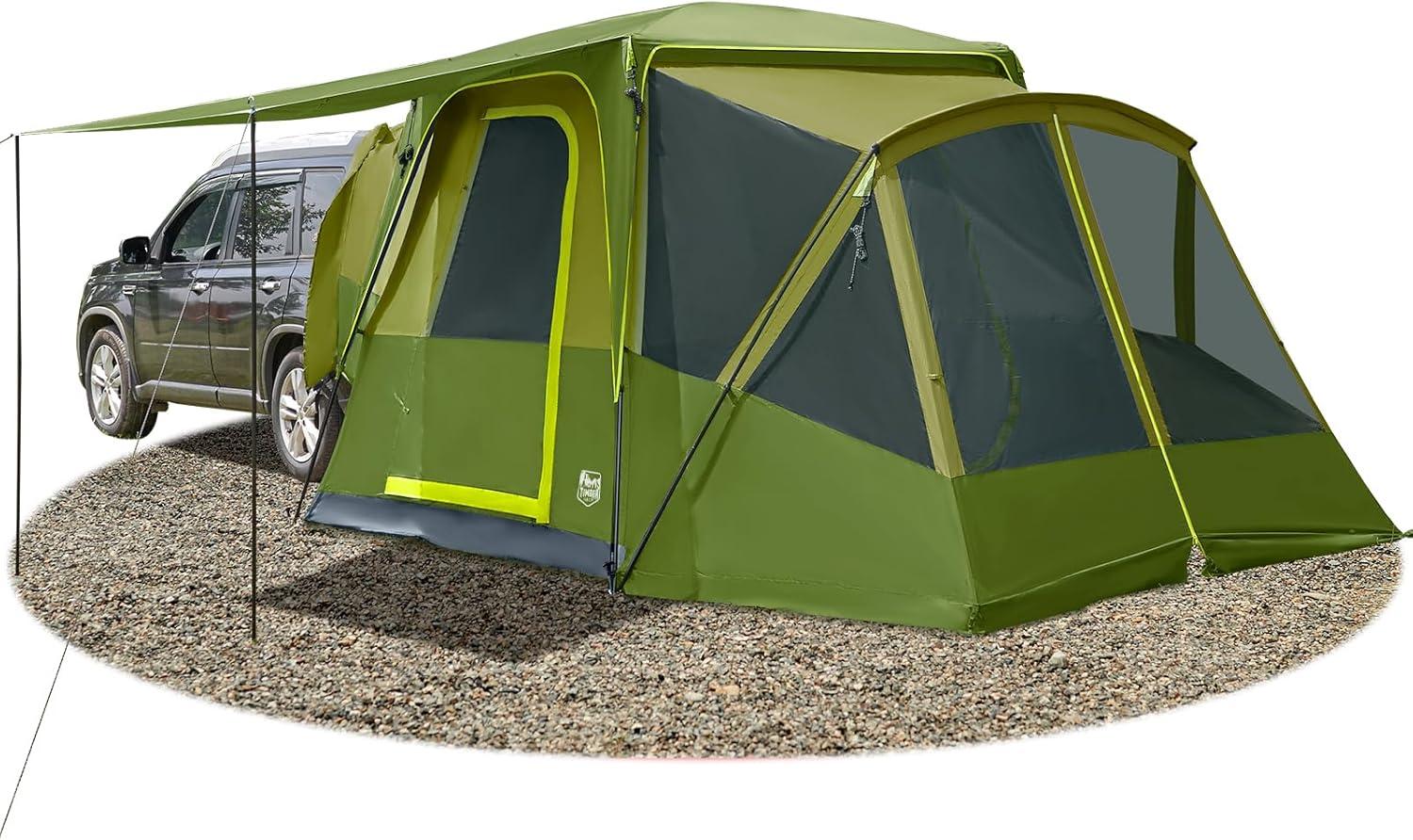 TIMBER RIDGE SUV Tent Tested: Screen Porch vs. Weather Resistance for Family Camping