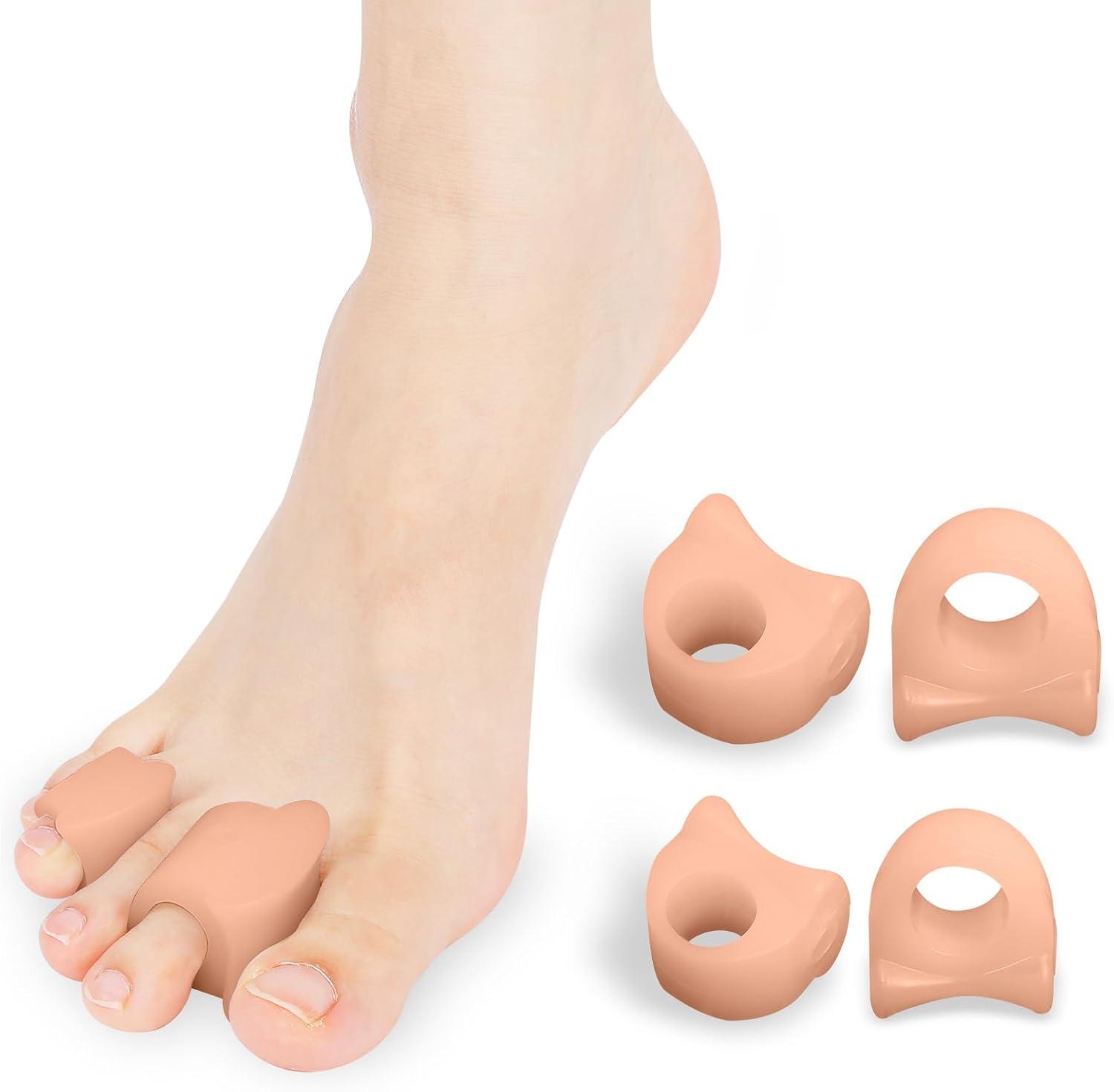 Showdown: Gel Toe Separators vs. Traditional Orthotics for Foot Pain Relief (Surprising Comfort & 2 Sizes)