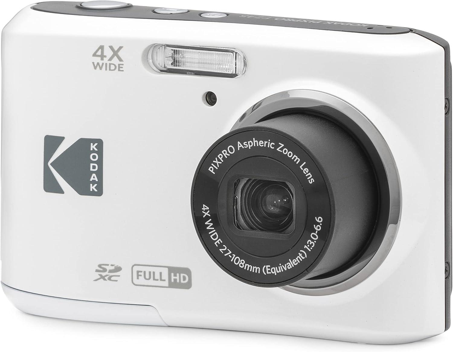 KODAK PIXPRO FZ45-WH 16MP Camera vs Smartphone: 4X Zoom vs 4K Video - Surprising Insight for Travelers!