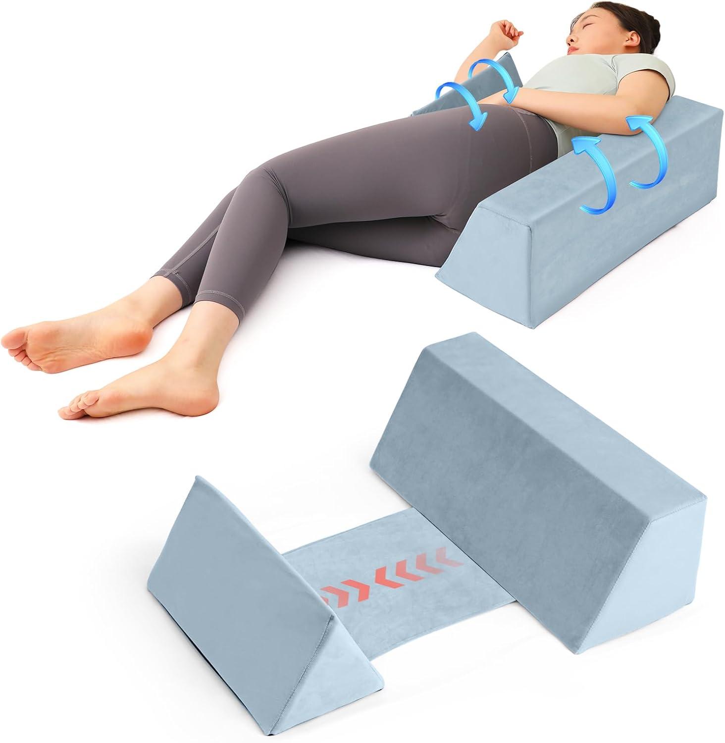Sleep Aids Showdown: Tested for Back Pain, Adjustable Wedge vs. Clip-Attach Ball for Snoring Relief