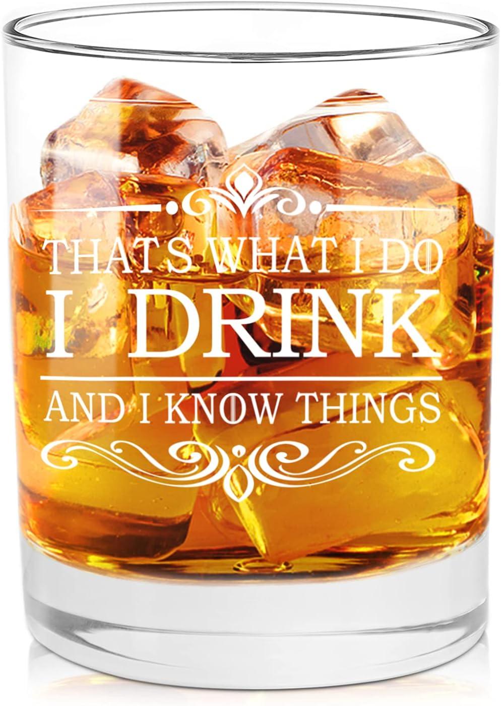 Funny Whiskey Glasses Tested: 11 oz Surprising Gift for Festive Sipping