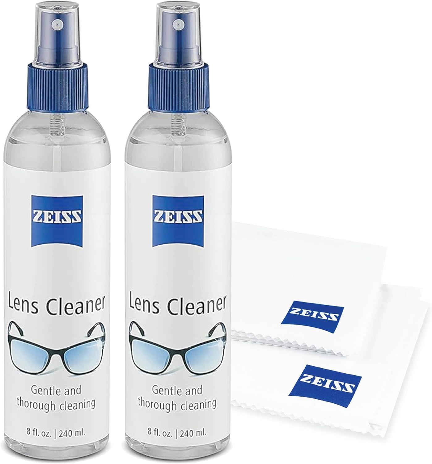 ZEISS Lens Care Pack Showdown: Streak-Free Spray & Microfiber Cloths for Optics (Surprising 24/7 Clarity!)