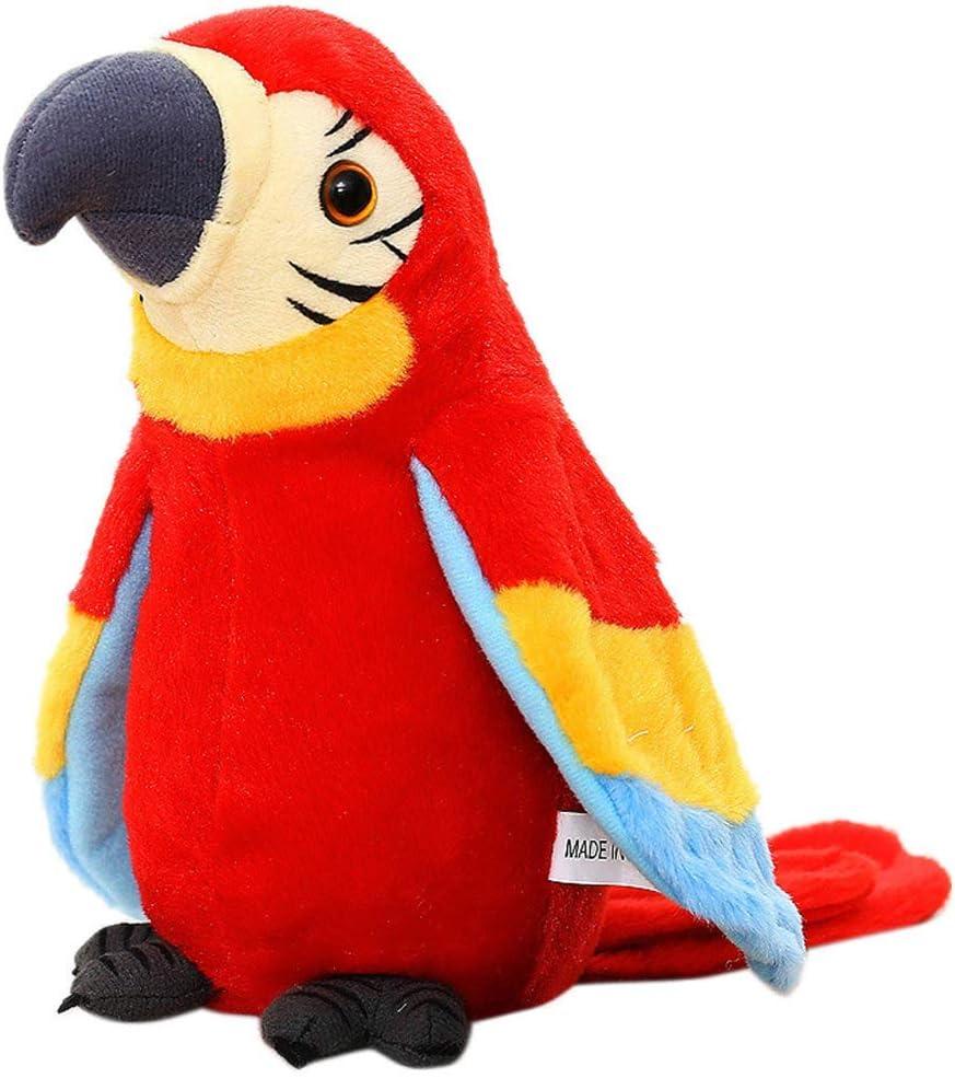 9'' Talking Parrot Waving Wings Tested: Christmas Toy for Kids' Surprising Fun