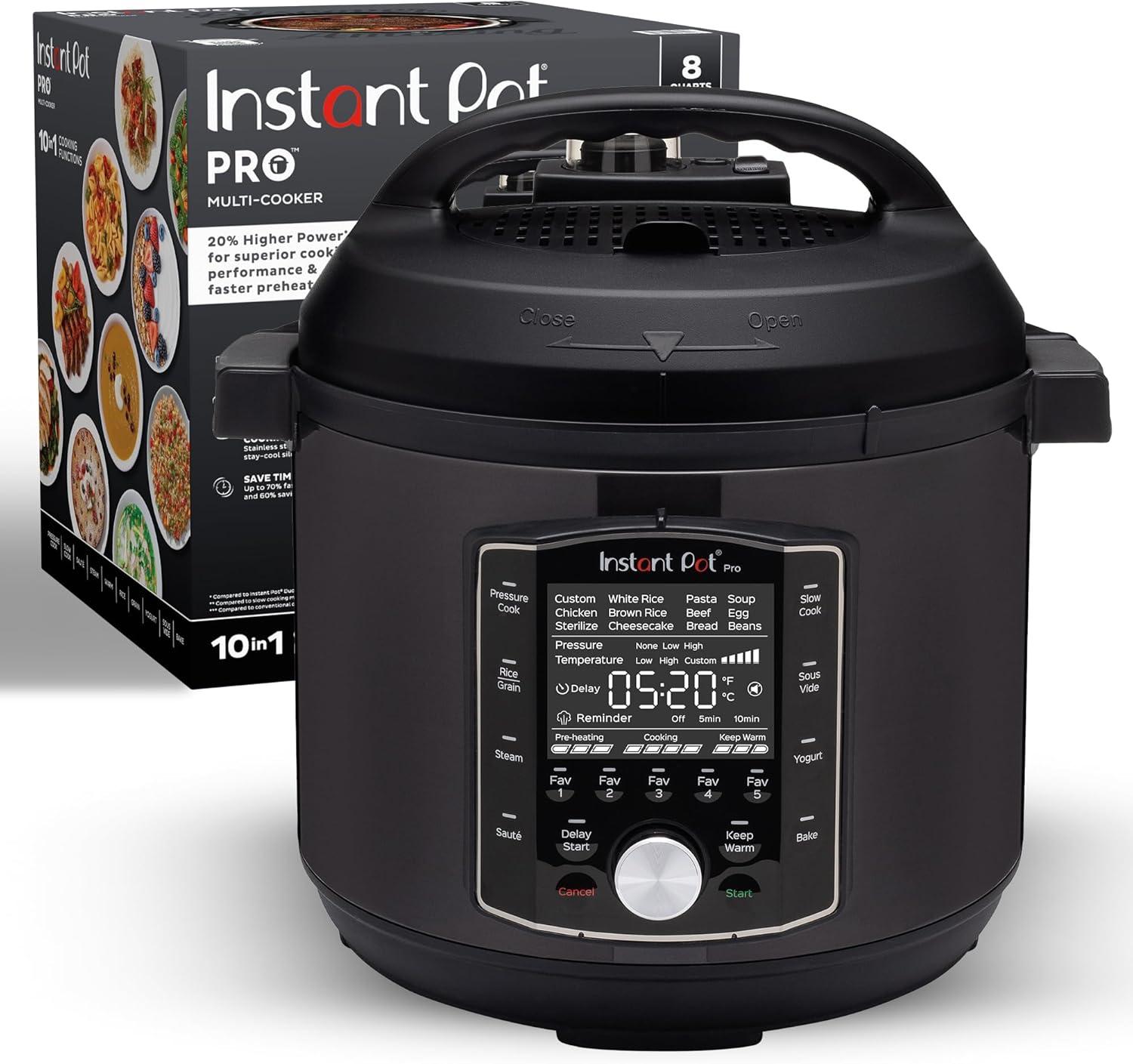 Instant Pot Pro 8 QT Tested: Surprising Kitchen Appliance Power with App Recipes and Pressure-Sealed Simmering