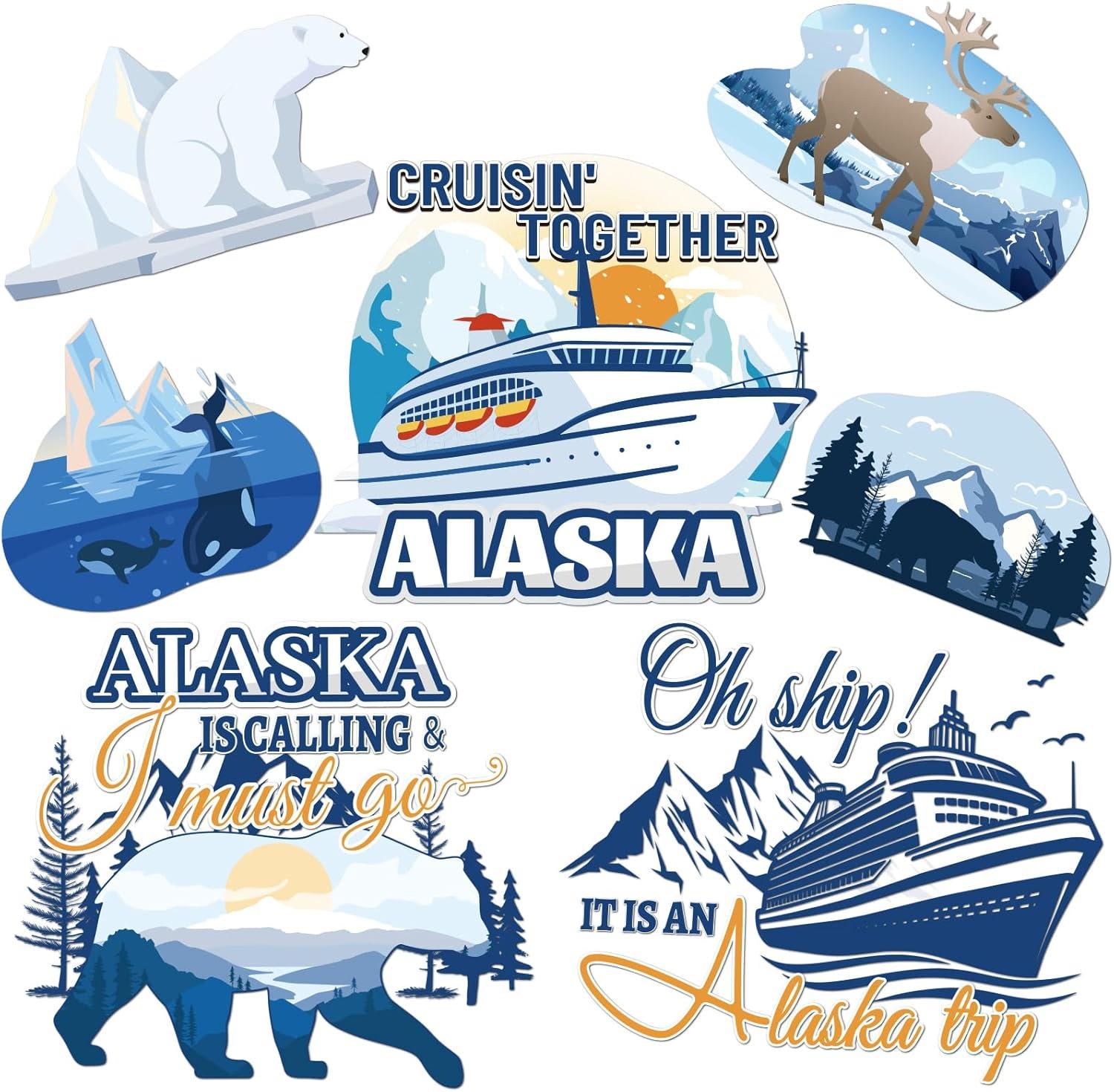 7-Piece Alaska Cruise Magnets vs. Standard Decals: Surprising Party Use Tested