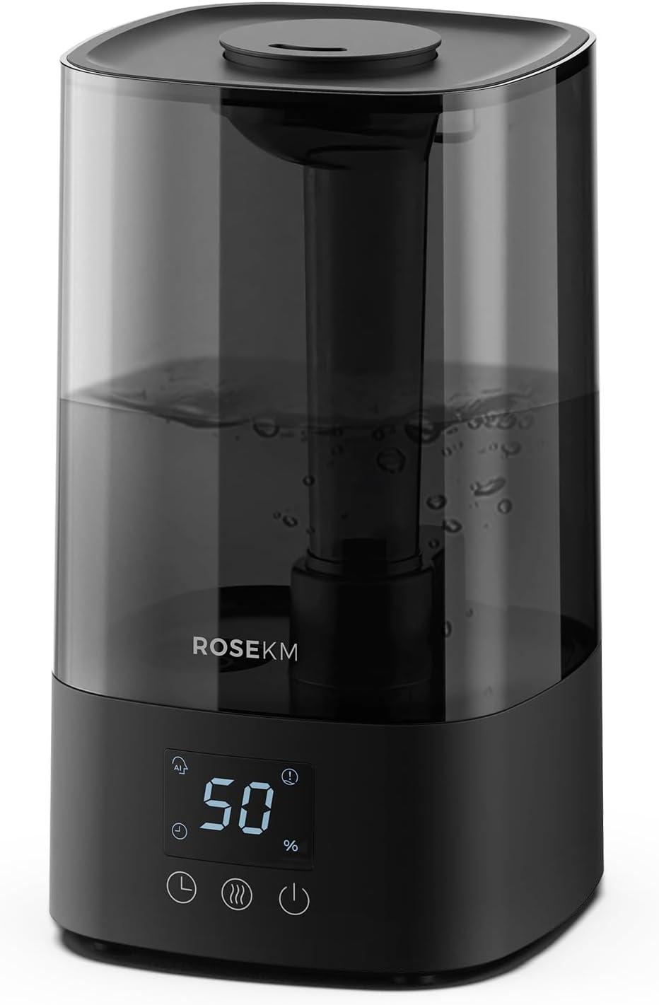 Automatic Humidifier Showdown: 4.5L Cool Mist & 360° Nozzle - Tested for 18H Run