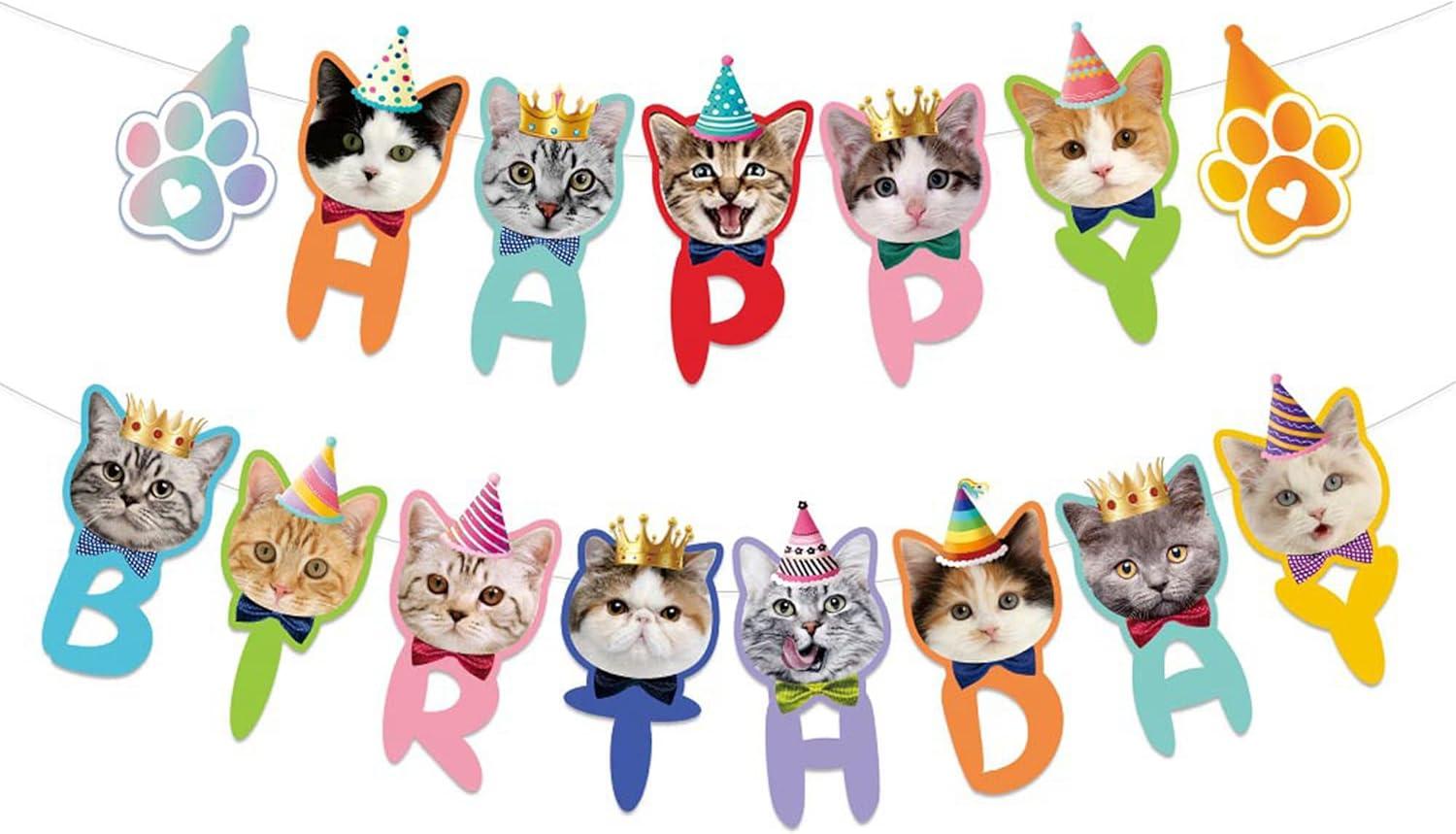 TSJ Cat Banner vs. Adoption Bunting: Surprising Insight for Birthday Party Favors?