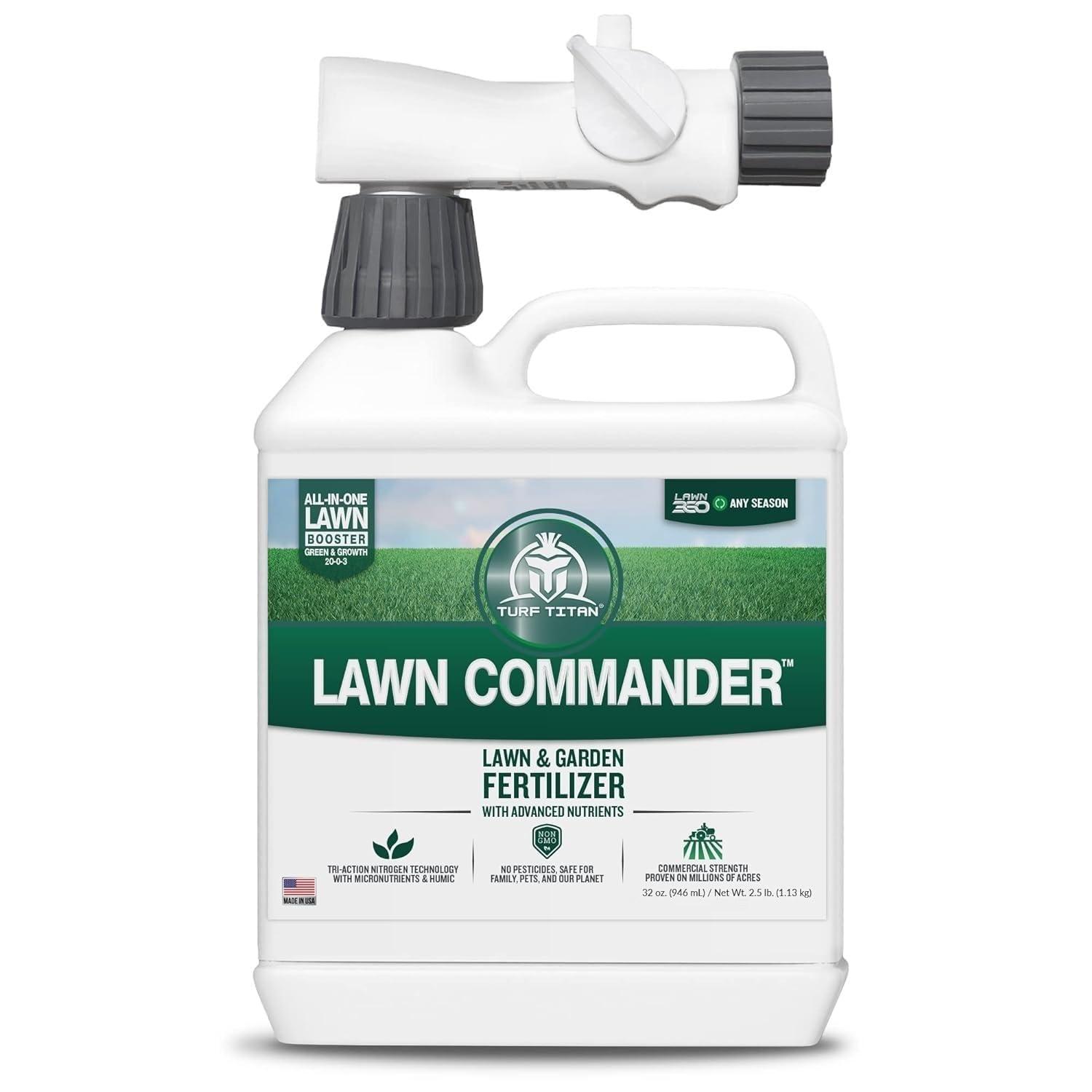 Turf Titan's Tri-Action Tech vs. Hose-End Sprayer - surprising eco-friendly lawn care for 8k sq ft (no gas)…