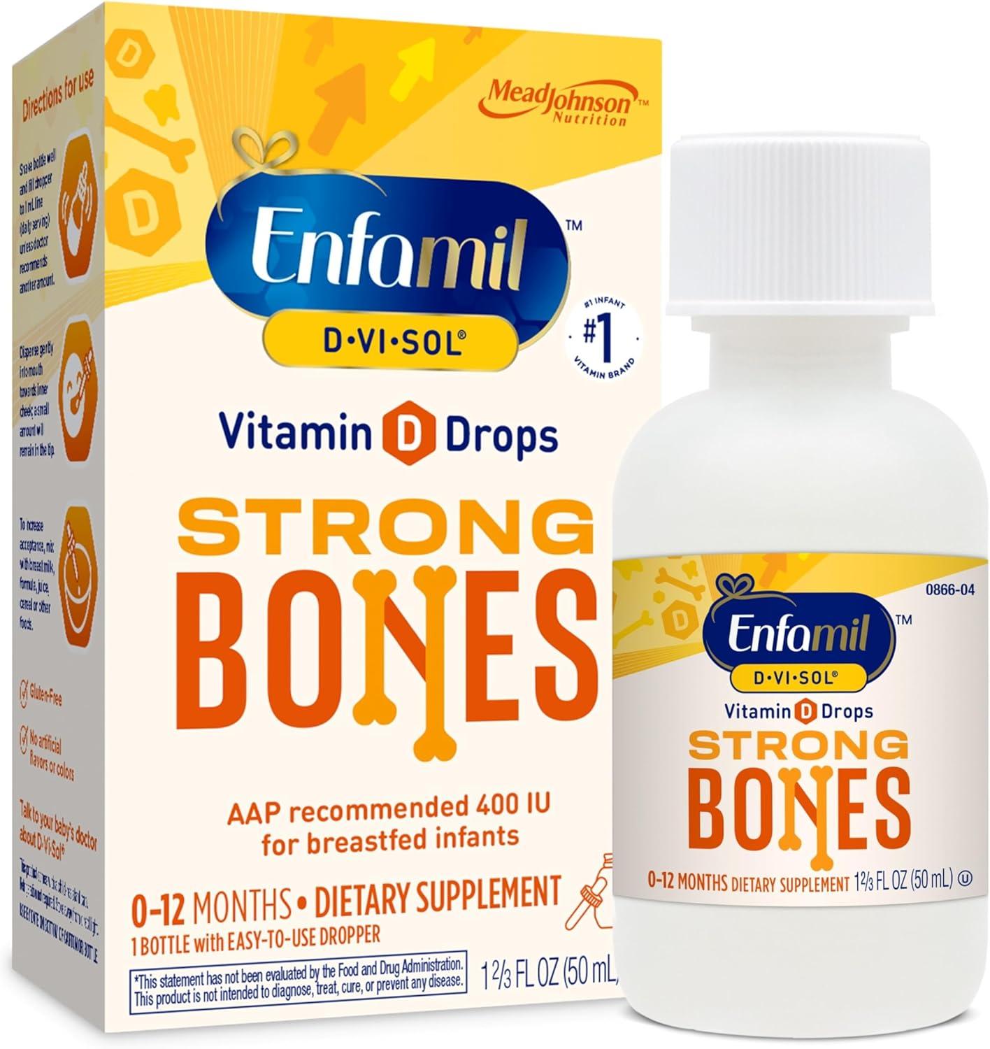 Surprising Insight: 66% Babies Miss D Daily-Enfamil's Tested Drops vs. Gummies