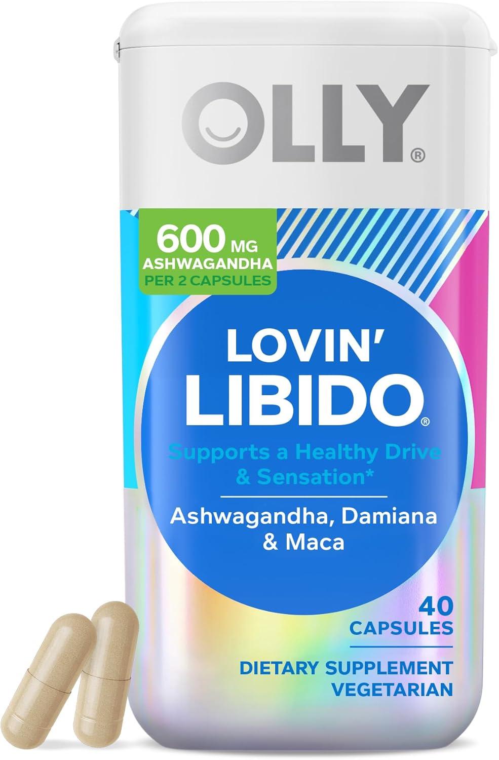OLLY Lovin Libido Capsules: Surprising Boost Tested with 20-Day Supply, Vegetarian for Women