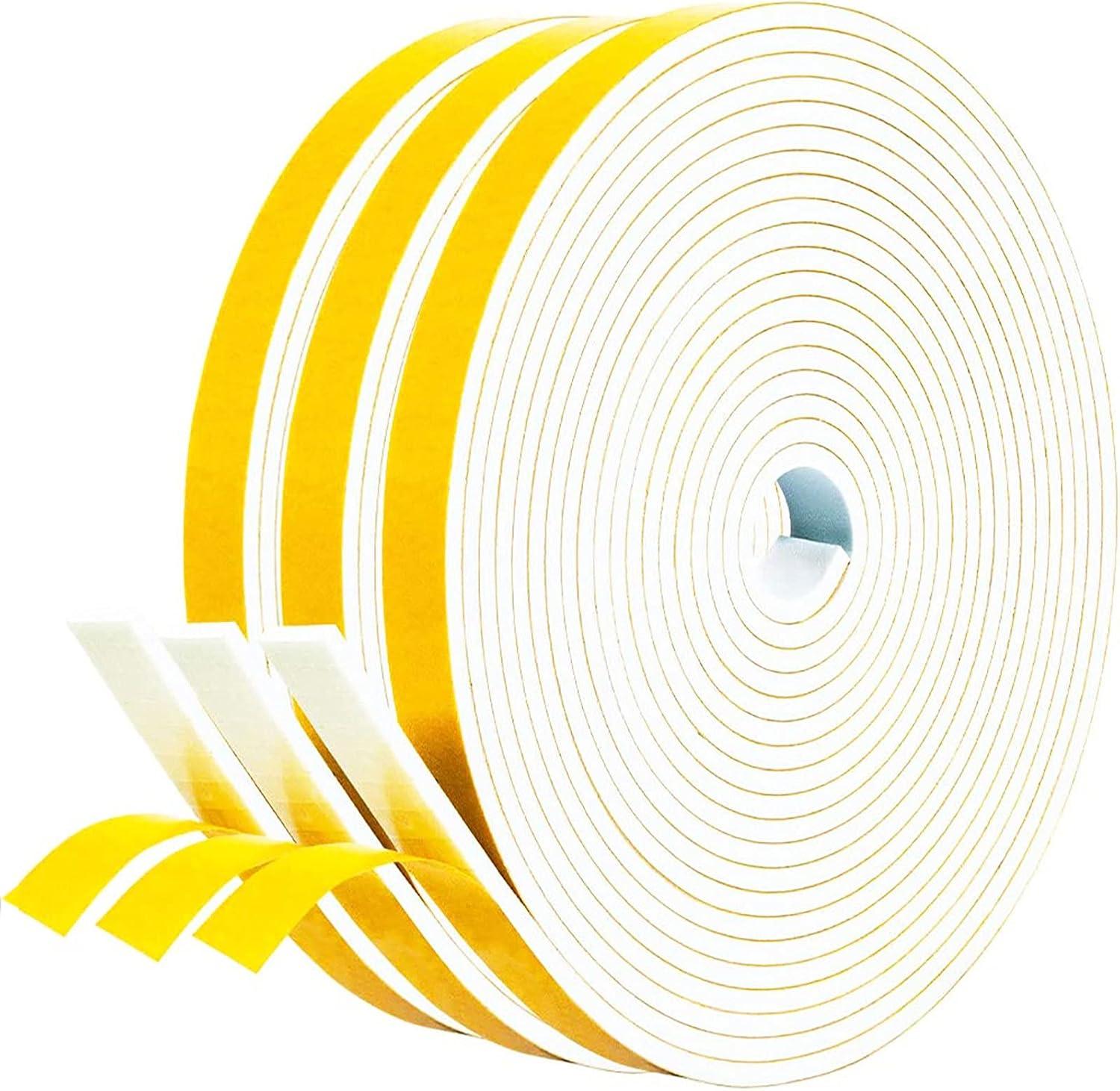 Fowong Window Seal: 1/4-Inch Width vs. 16.5-Ft Length for... Seasonal Efficiency