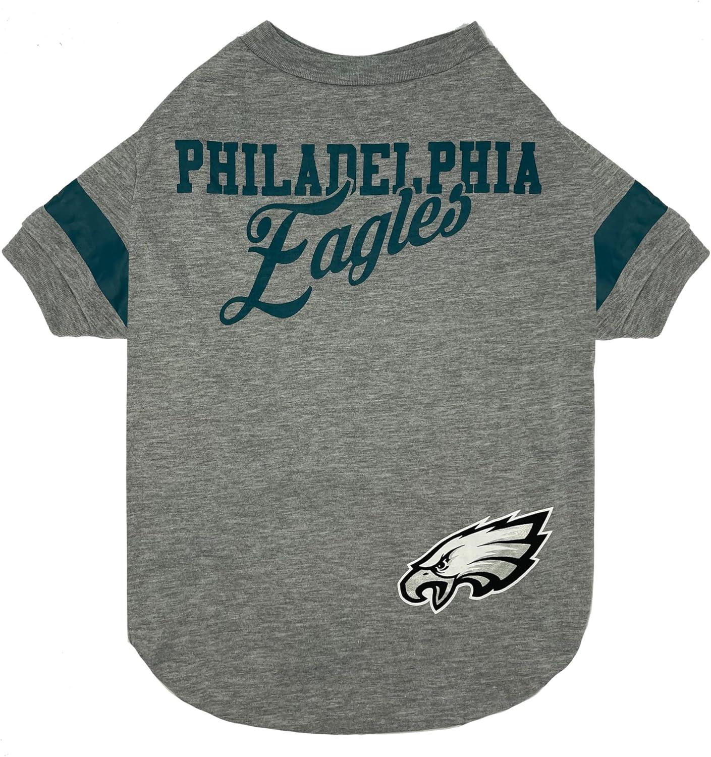 NFL Eagles vs. Pet T-Shirts: Durable Comfort vs. Stripe Style... (Tail-Wagging Fashion)