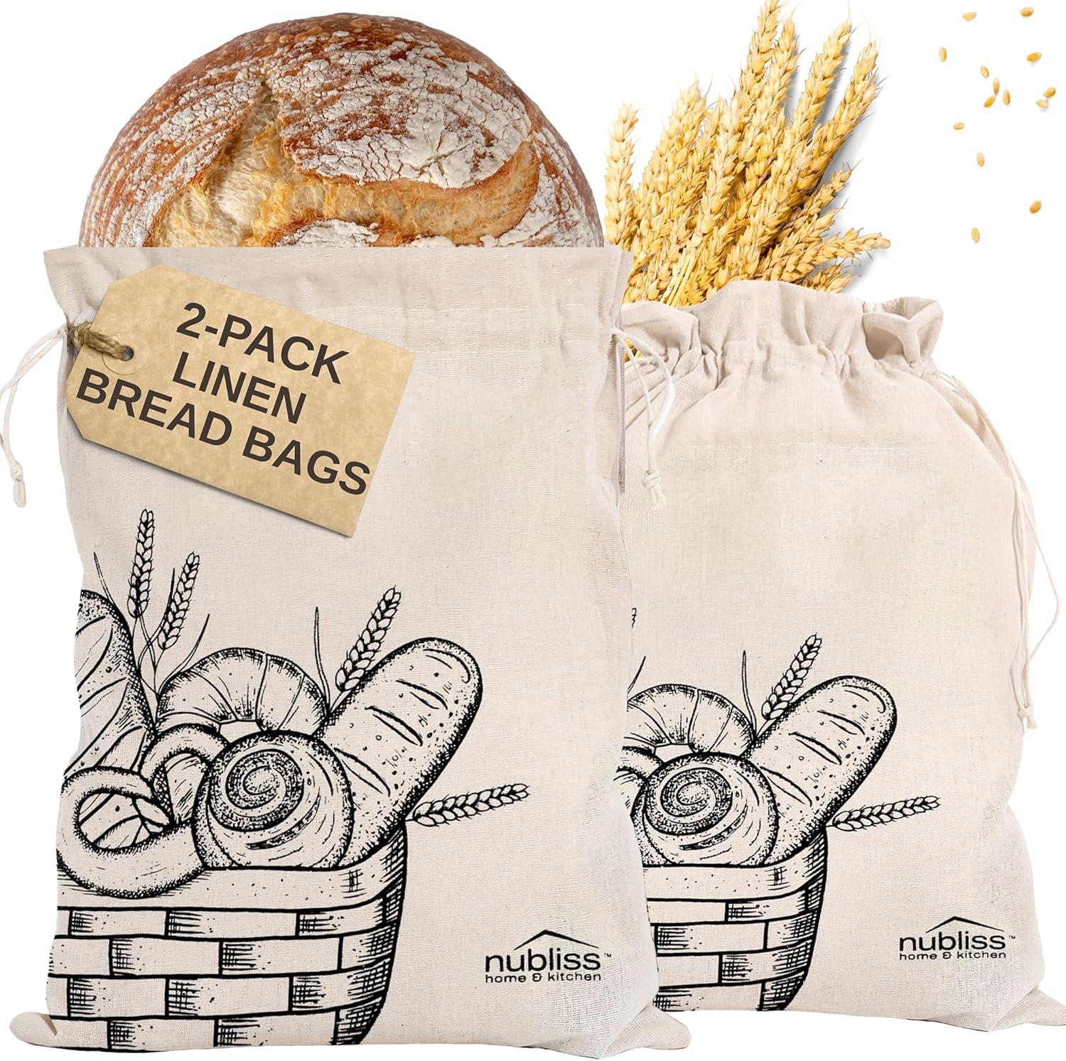 Nubliss 2-Pack Inner Lining Versus Durable Storage - Bread Packaging Tested: Surprising Insight for Sourdough Enthusiasts…