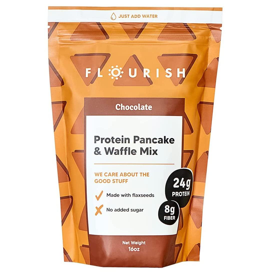 Flourish Mix (Just Add Water), Whey Isolate & Flax Seed: Surprising Tested Healthy Bites
