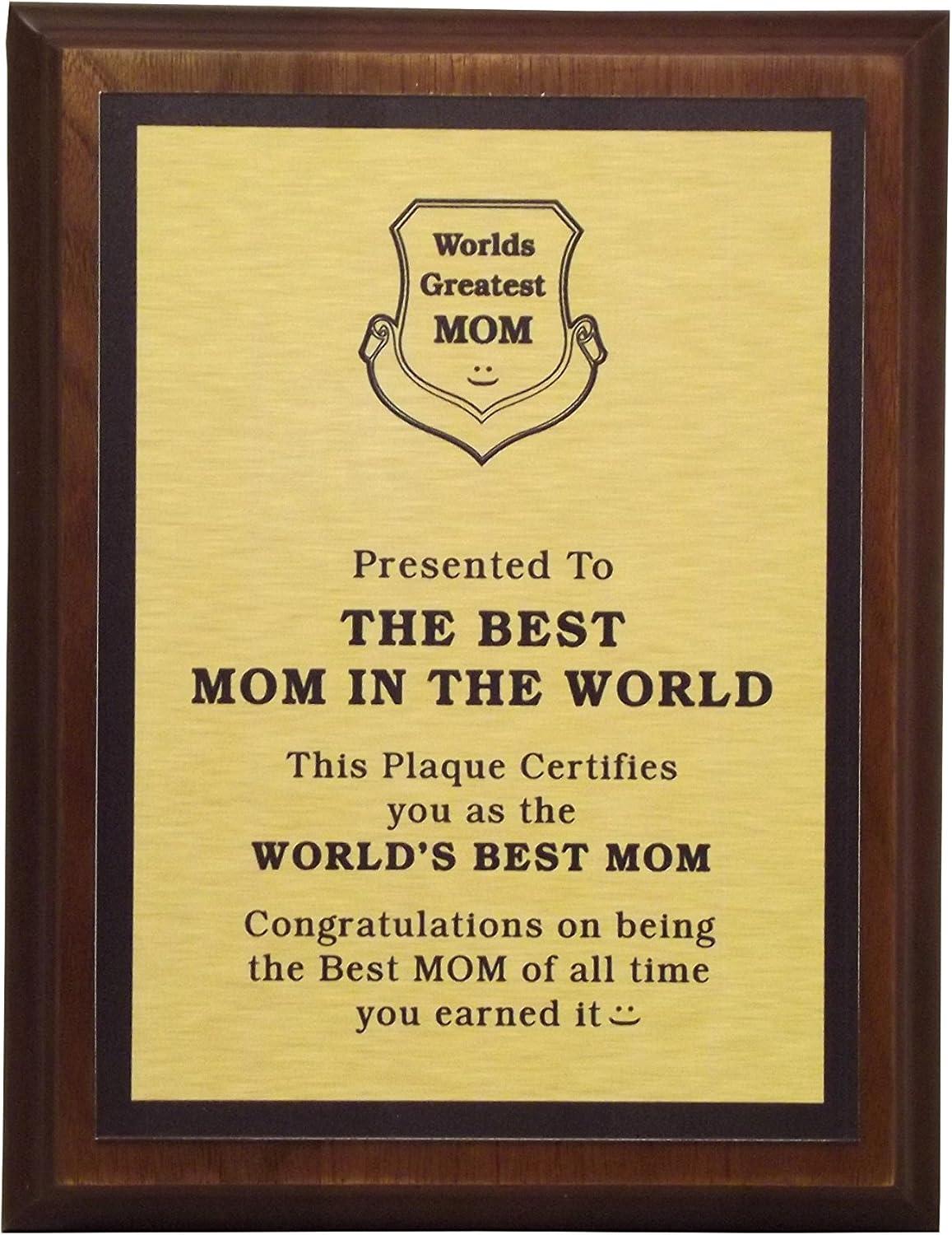 Showdown: Worlds Greatest Engraved Plaques vs. Gold Mom