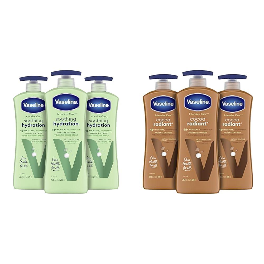 Vaseline Body Lotion Showdown: Lipid Love vs. Cocoa Glow-Which Soothes Dry Skin Better?