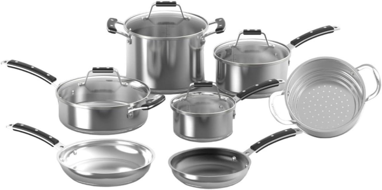 Induction-Ready Stainless Cookware: Surprising Heat Distribution