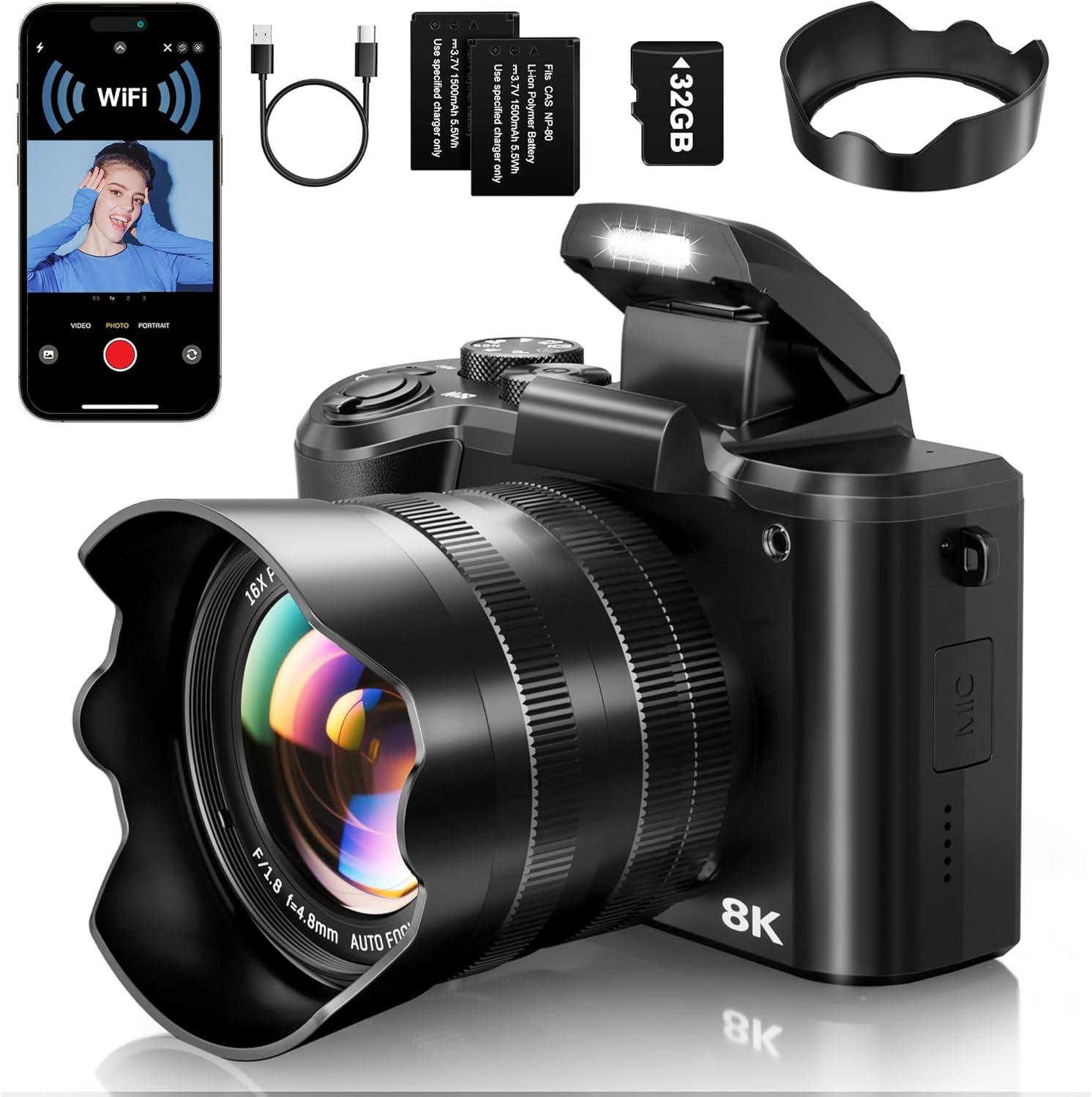 88MP WiFi vs 16X Zoom: Photographer's Showdown for YouTube