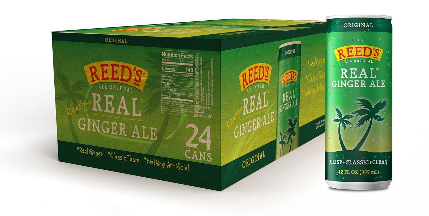 Ginger Beverages Showdown: Fever Tree's Natural Sourcing, Reed's Pressed Organic Ginger, Fabbri's 10-Day Slow Cook