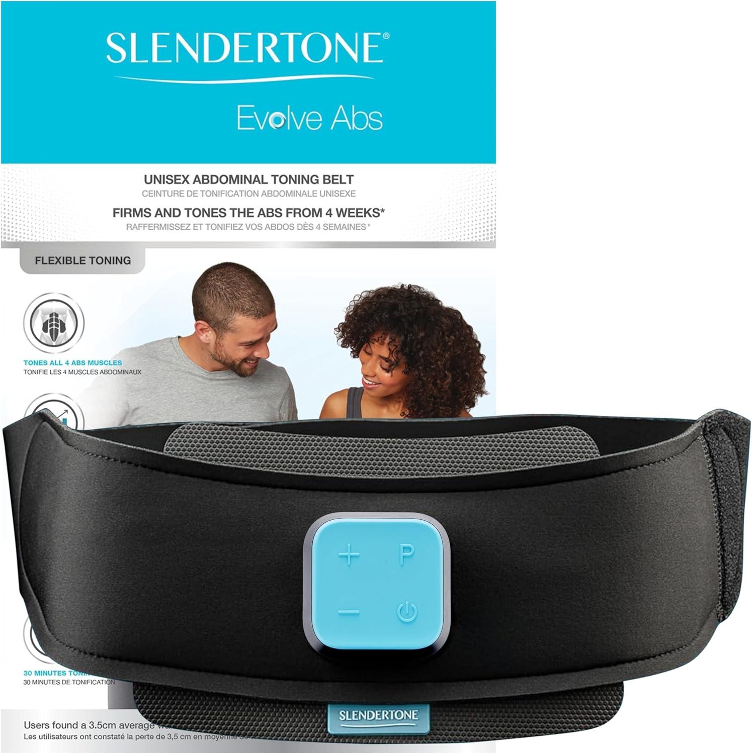 Slendertone Evolve: 12 Progs, 100 Intensities, & Portable EMS for Surprising Core Gains