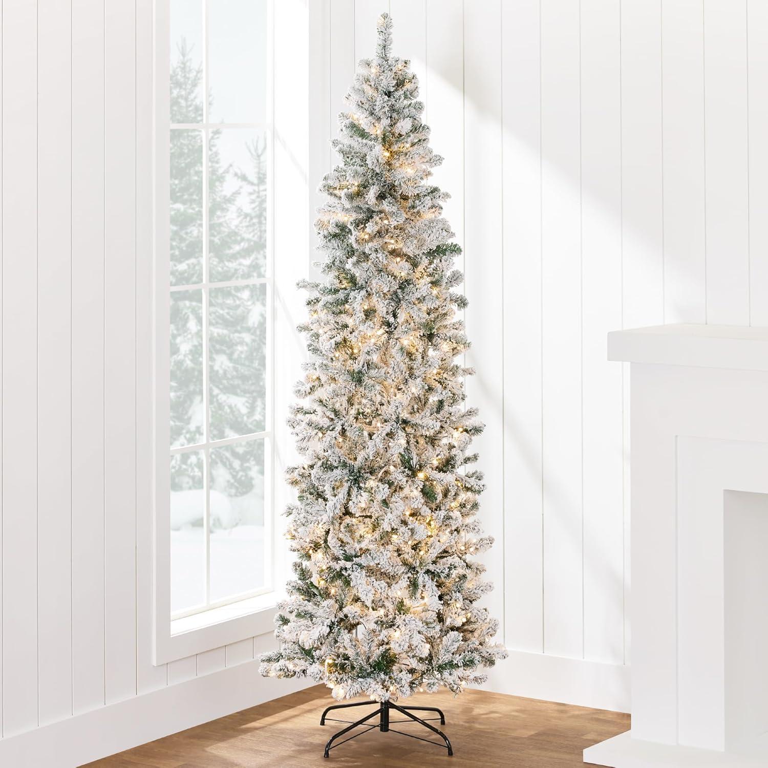 Compared: Flocked vs. Pre-Lit Artificial Christmas Trees (Surprising Tips & Lights)