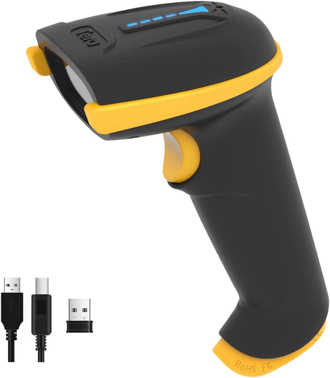 NADAMOO Wireless Barcode Scanner: Surprising 400m Range & 30-Day Battery - Tested for No-Cable Convenience