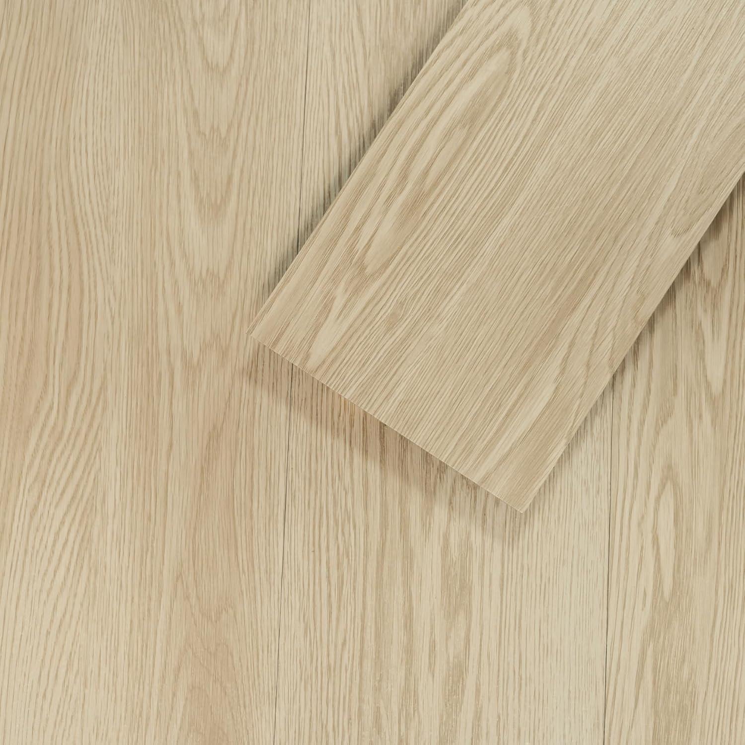 Mysflosy vs. Standard Floors: Waterproof, DIY Tested, 12-Pack Light Brown