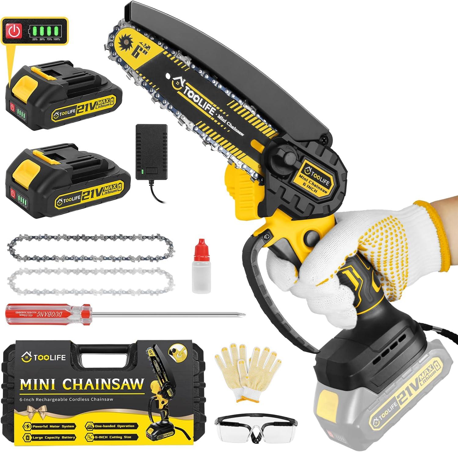 Surprising Garden Tool: Compact Chainsaw Tested for Women & Seniors