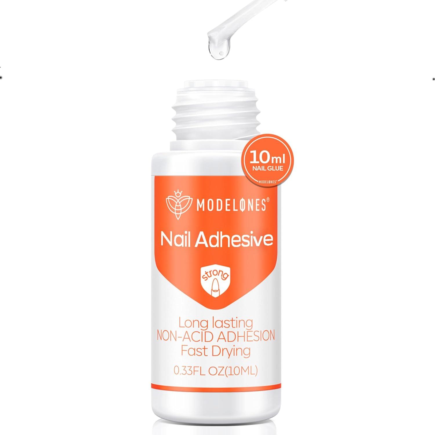 Modelones Nail Glue Tested: Surprise No-LED & Non-Acid for Quick Acrylic Fix