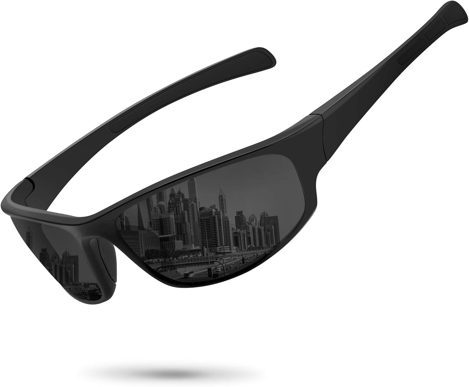 Sports Polarized Sunglasses Tested: Wrap-Around UV Protection & Multi-Activity Fit-Surprising Buy for Adventurers