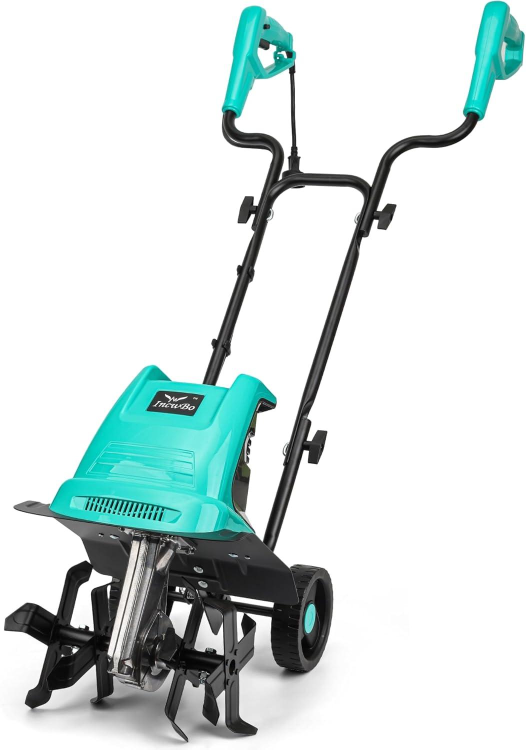 13.5 Amp vs. 8'' Tilling Garden Tiller: Surprising Power for Small Spaces