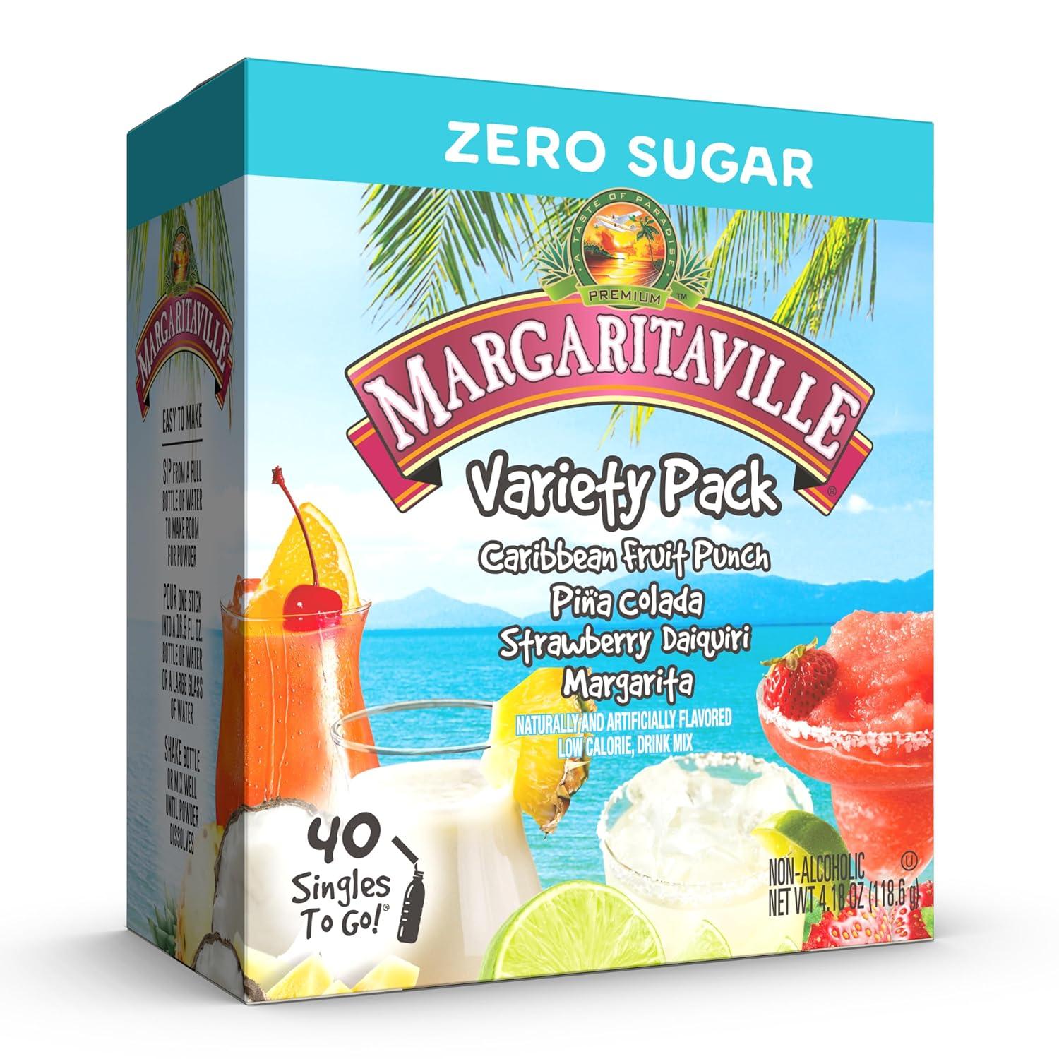 Margaritaville Drink Mix Showdown: 40 Servings, Cocktail Flavors, & Summer Hydration