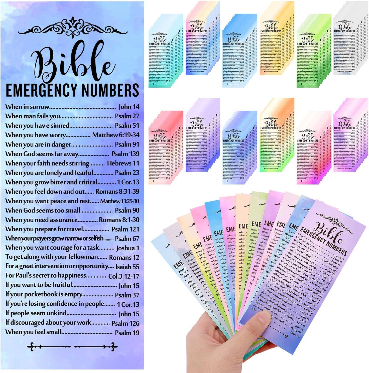 Bible Emergency Numbers vs. Watercolor Christian Welcome Gifts: Church Supplies' Surprising Benefit