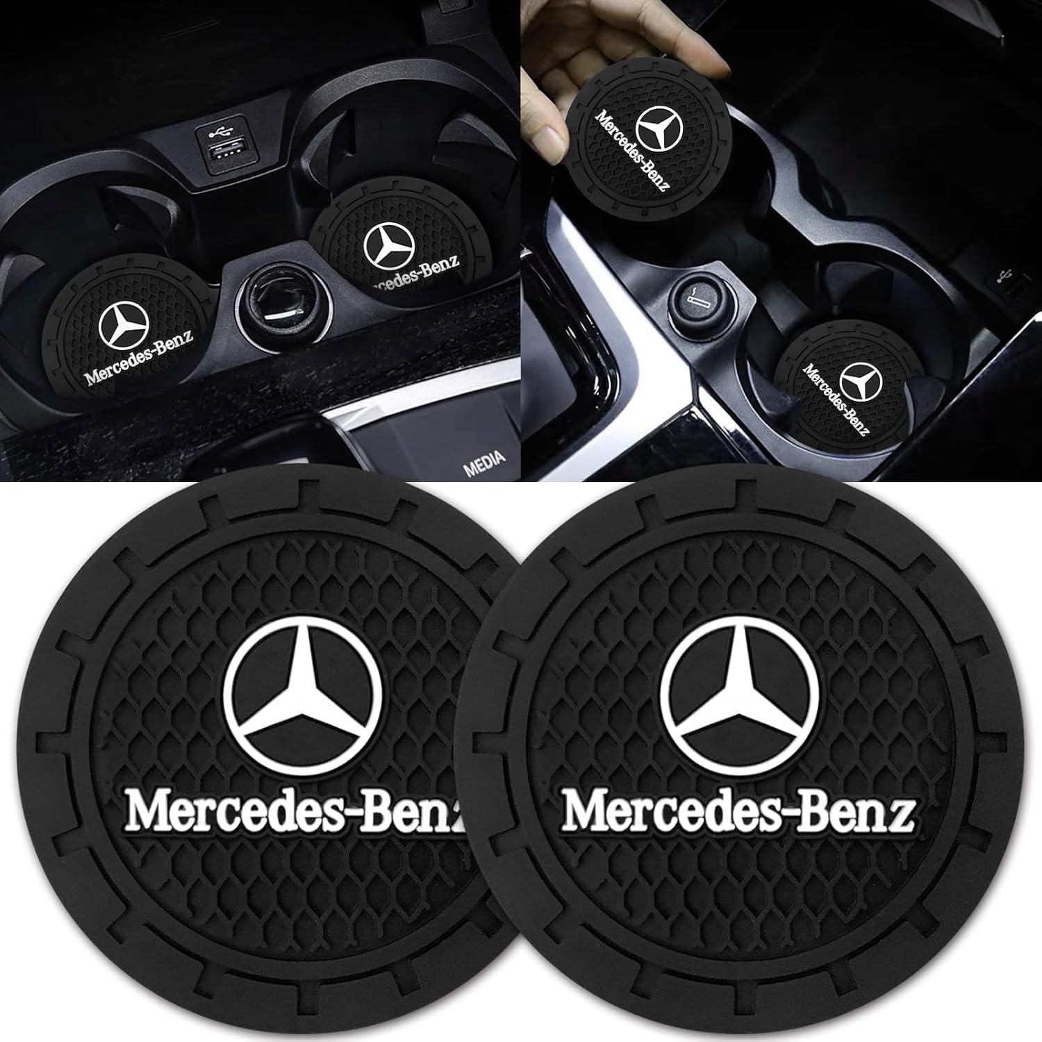 Versus: Recessed Silicone Coaster Tested for Mercedes-Benz Safety in Car Interior Accessories