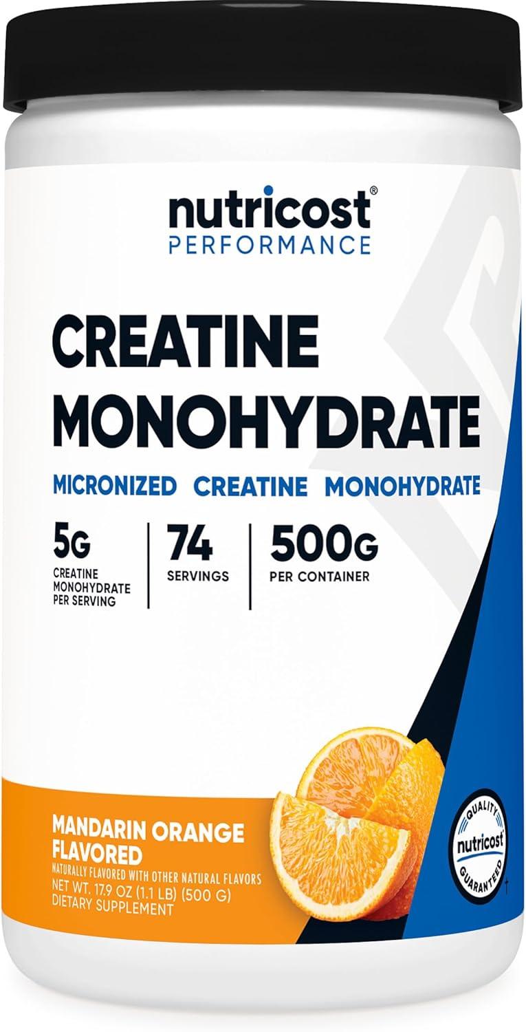 Showdown: Mandarin Orange Flavor & Micronized Creatine - Vegan, Non-GMO, Gluten Free