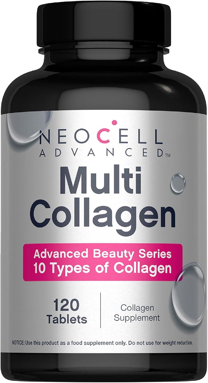 Showdown: NeoCell's 10-Type Collagen... 120-Tablet Beauty Tested for Hair & Nails