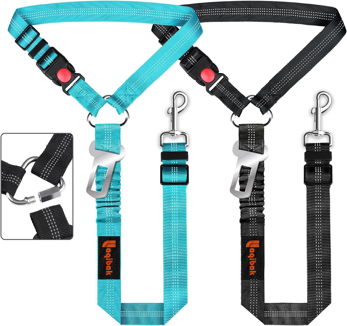 3-in-1 Dog Harness Showdown: Retractable Headrest & Adjustable Reflective Tether Tested for Safe Travels
